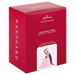 New! Disney Beauty & the Beast Hallmark Keepsake Ornament Something There Belle
